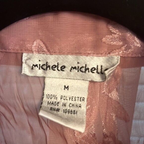 Michele Michelle Blouse size medium - Picture 4 of 6